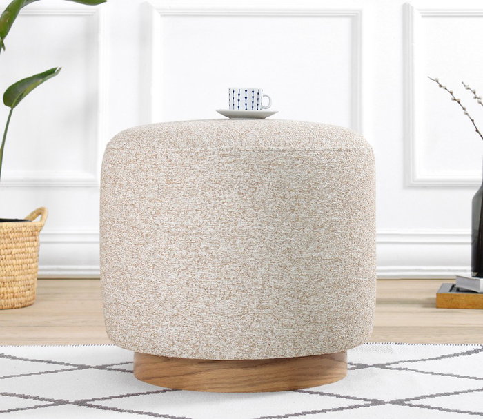 Atelier Del Sofa Cheriton Puf - Beige Atelier Del Sofa Cheriton Puf - Beige